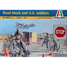 Набір фігурок Italeri Блокпост із американськими солдатами (IT6521): Виробник ITALERI