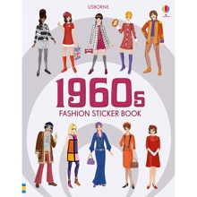 1960s Fashion Sticker Book / Мода 1960-х. Книга з наліпками: Производитель Usborne