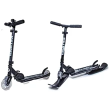 Самокат Снегоход 2 в 1 Scale Sports SS-22 Aero Black (1346612170): Количество колес 2