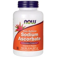 Now Foods Аскорбат натрия, Sodium Ascorbate, 227 г.: Форма выпуска Порошок