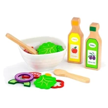 Набір продуктів Viga Toys Набір для салату з дерева 36 ел (51605): Виробник Viga Toys