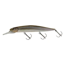Воблер Imakatsu Gekiasa III IK Jerk 130SP 3D Realism 130mm 21.0g #718 3DR Real Smelt: Плавучість Суспендери