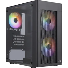 Корпус Aerocool Hexform Black (Hexform-G-BK-v2): Форм-фактор материнской платы Micro ATX/mini-ITX