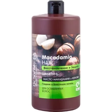 Dr. Sante Macadamia Hair Шампунь для волос Восстановление и Защита с маслом макадамии и кератином 1000 мл: Пол Для женщин