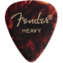 Медіатор Набір медіаторів Fender 351 Classic Celluloid Shell Heavy (228063): Тип Медиатор