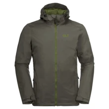 Куртка Jack Wolfskin Frosty Morning JKT M 1113721-5066 46 серо-зеленая зимняя с капюшоном: Вид Куртки