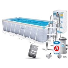 Басcейн Intex каркасный прямоугольный 400x200x100 см (26780): undefined undefined