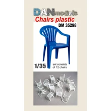 Набор DAN models Пластиковые стулья 12 шт. (DAN35298): Производитель DAN models