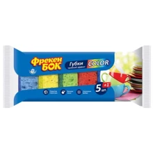 Губки кухонні Фрекен Бок COLOR 5+1 шт.: Вид Губки