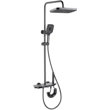 Душевая система Lefton Thermostatic Shower System with Temperature Display and 4 Water Outlet Modes-SST2204 Grey