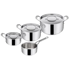 Tefal Jamie Oliver Stainless Steel 7 пр. E307S734: Материал корпуса Нержавеющая сталь