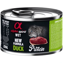 Влажный корм Alpha Spirit для котов Duck Adult Cat с уткой 200 г (as311292): Тип Влажный корм