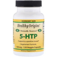 Healthy Origins, 5-HTP, 100 mg, 120 Veggie Capsules (Discontinued Item) (HO35082): Тип Триптофан
