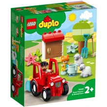 Конструктор LEGO DUPLO Фермерський трактор та тварини (10950): Серія DUPLO