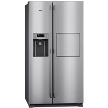 Холодильник Side-by-Side AEG RMB 66111 NX: Размеры ВxШxГ, см 178 х 91 х 74