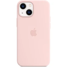Чехол для iPhone Apple Silicone Case with MagSafe Chalk Pink (MM203) for iPhone 13 mini: Цвет розовый