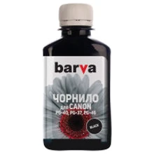 Чернила Barva CANON PG-40 180г BLACK Pigment (C40-081): Цвет Black Pigment