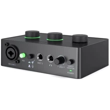 Аудиоинтерфейс Fifine Sound Card (SC1) Black: Тип Внутренние