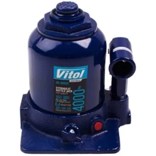 Гидравлический бутылочный домкрат Vitol ДБ-40002Ц: Тип домкрата Гидравлический