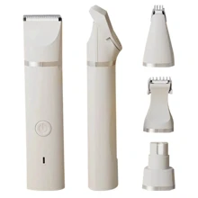 Портативна машинка для стрижки собак та кішок Vailge Pet Grooming Set PHHT-4IN1 Біла (2092): Тип Машинка для стрижки