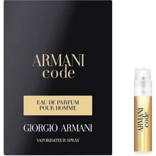 Парфюмированная вода Giorgio Armani Code Pour Homme 1.2 ml: Вид Парфюмированная вода