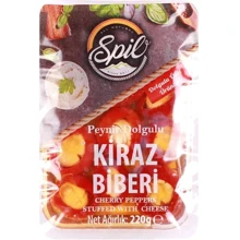 Маринованный перец Spilo черри с брынзой 220 г (8680331340017): Вес нетто 220 г