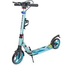 Двухколесный самокат Scale Sports SS-10. Tiffany (ручной тормоз, Led-фонарик) 565587675: Количество колес 2