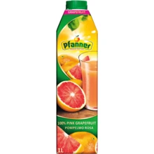 Сок "Розовый грейпфрут" 100% Pfanner, 1л (EDH9006900017705): Объем, л 1