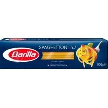 Спагетті BARILLA №7 SPAGHETTONI, 500г: Вага нетто 500 г