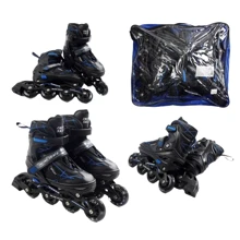 Раздвижные ролики Best Roller колеса PU 91070-L (39-43) Синие: Цвет синий