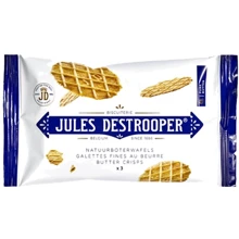 Печенье вафельное сливочное Biscuiterie Jules Destrooper Butter Crisps 35 г (5410471908470): Вес нетто 35 г