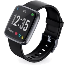 Смарт-часы Havit HV-H1104 Black: Дисплей 1.3" TFT (240x240) / 261 ppi