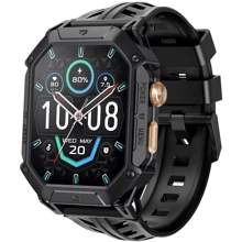 Смарт-часы Haylou Watch IRON N1 (LS24) Black: Дисплей 2.13" AMOLED (410x502)