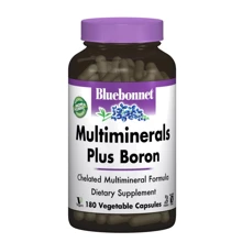 Bluebonnet Nutrition Multiminerals Plus Boron 180 caps: Тип Мультиминералы