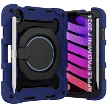 Аксессуар для iPad BeCover Armored Shockproof Case with Stand Blue for iPad Mini 7 2024 (712316): Цвет синий