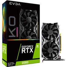 Видеокарта EVGA GeForce RTX 2060 KO ULTRA GAMING (06G-P4-2068-KB): Объем памяти, Гб 6