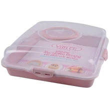 Тортовниця Violet House 0036 Каризм Powder квадратний з кришкою (0036 Каризм Powder квадратний): Виробник Violet House