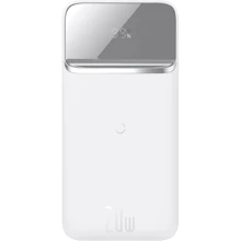Внешний аккумулятор Baseus Power Bank 10000mAh Wireless Charger Magnetic 20W White (PPMT-02): Количество USB 2