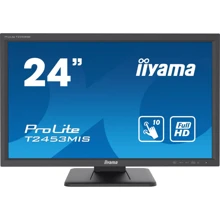 Монитор iiyama T2453MIS-B1: Покрытие экрана антибликовое