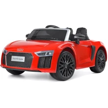 Дитячий електромобіль Bambi Racer Audi червоний (M 3449EBLR-3): Вид автомобиль