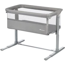 Ліжко Bebe Confort Zina Mineral Gray (2185085210): Тип приставная