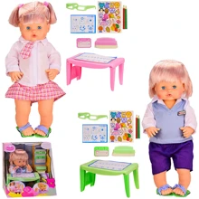 Кукла Best Baby Первоклассник LD9507A/B 2 вида с аксессуарами: Возраст от 3 лет