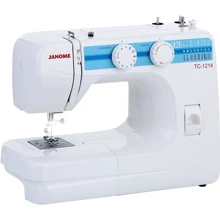 Швейна машина Janome TC 1214: Максимальна ширина строчки, мм 5