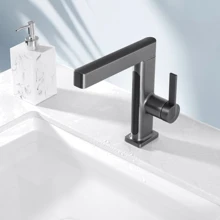 Смеситель для раковины Lefton Single-Hole Pull-Out Faucet with Temperature Display-BF2206 Grey: Назначение Для раковины