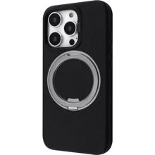 Чехол для iPhone Proove Reinforce Case with Magnetic Ring Gray for iPhone 15 Pro: Цвет серый