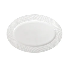 Блюдо Lefard Brilliant овальне 31х22 см біле (949-002-1): Тип Блюдо