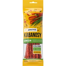 Мясные снеки Дмитрук ONION из свинины с добавлением лука 80 г (4820247140057): Вес нетто 80 г