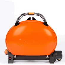 Портативный переносной газовый гриль O-GRILL 500, оранжевый: Размер 55.5х21.5х51 см