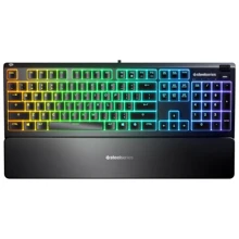 Клавиатура STEELSERIES APEX 3, RU (64805): Подключение проводное