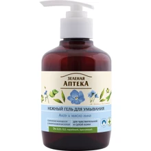 Зеленая Аптека Гель для умывания алоэ и масло льна 270 ml: Пол Для женщин